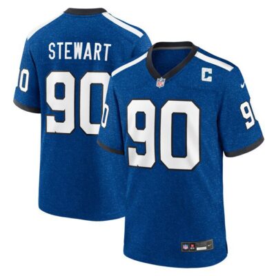 Grover Stewart Indianapolis Colts Indiana Nights Alternate Game Jersey - Royal