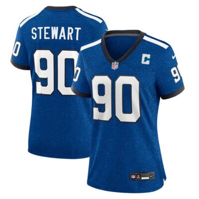 Grover Stewart Indianapolis Colts Women Indiana Nights Alternate Game Jersey - Royal