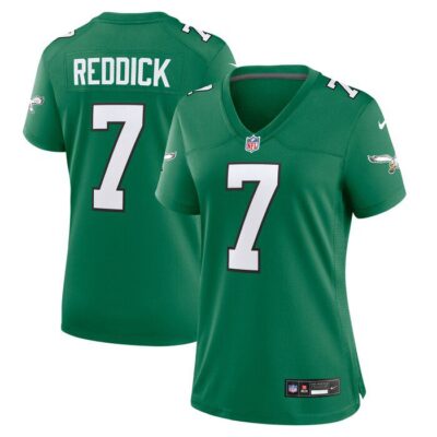 Haason Reddick Philadelphia Eagles Women Alternate Game Jersey - Kelly Green