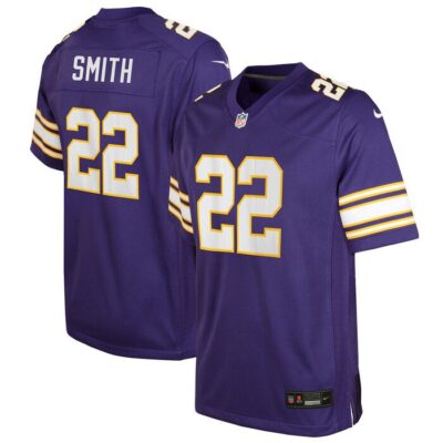 Harrison Smith Minnesota Vikings Youth Game Jersey - Purple