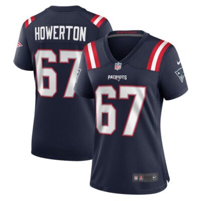 Hayden Howerton New England Patriots Women Home Game Player Jersey - Navy