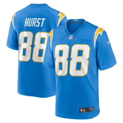 Hayden Hurst Los Angeles Chargers Game Jersey - Powder Blue