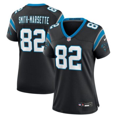 Ihmir Smith-Marsette Carolina Panthers Women Team Game Jersey - Black