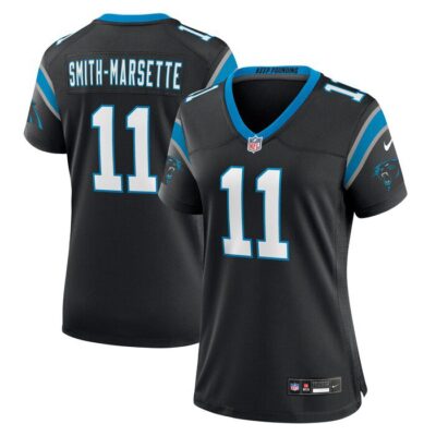 Ihmir Smith-Marsette Carolina Panthers Women Team Game Jersey - Black