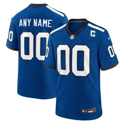 Indiana Nights Indianapolis Colts Alternate Custom Game Jersey - Blue