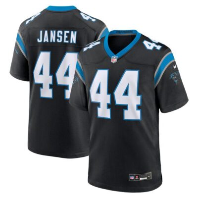 J.J. Jansen Carolina Panthers Team Game Jersey - Black