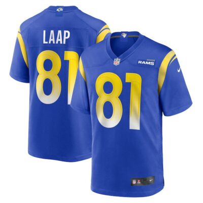 JJ Laap Los Angeles Rams Game Jersey - Royal