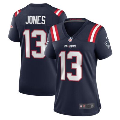 Jack Jones New England Patriots Women Game Player Jersey - Navy