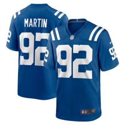 Jacob Martin Indianapolis Colts Team Game Jersey - Royal