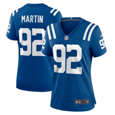 Jacob Martin Indianapolis Colts Women Team Game Jersey - Royal