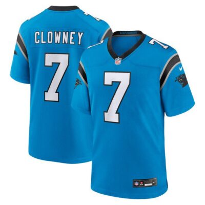 Jadeveon Clowney Carolina Panthers Alternate Game Jersey - Blue