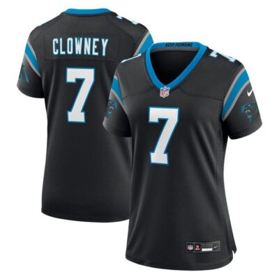 Jadeveon Clowney Carolina Panthers Women Game Jersey - Black