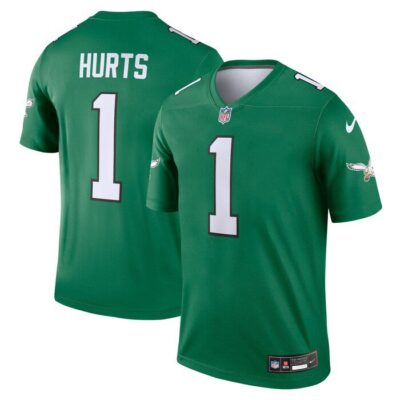 Jalen Hurts Philadelphia Eagles Alternate Legend Player Jersey - Kelly Green