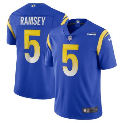 Jalen Ramsey Los Angeles Rams Team Vapor Limited Jersey - Royal