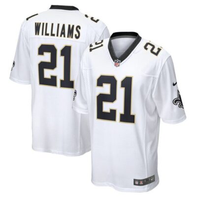 Jamaal Williams New Orleans Saints Team Game Jersey - White