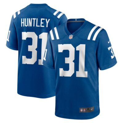 Jason Huntley Indianapolis Colts Team Game Jersey - Royal