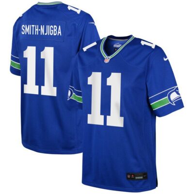 Jaxon Smith-Njigba Seattle Seahawks Youth Game Jersey - Royal