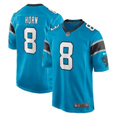 Jaycee Horn Carolina Panthers Game Jersey - Blue