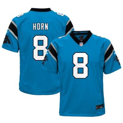 Jaycee Horn Carolina Panthers Youth Game Jersey - Blue