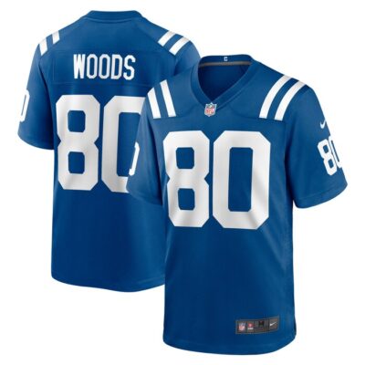 Jelani Woods Indianapolis Colts Player Game Jersey - Royal