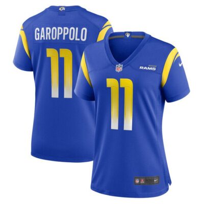 Jimmy Garoppolo Los Angeles Rams Women Team Game Jersey - Royal