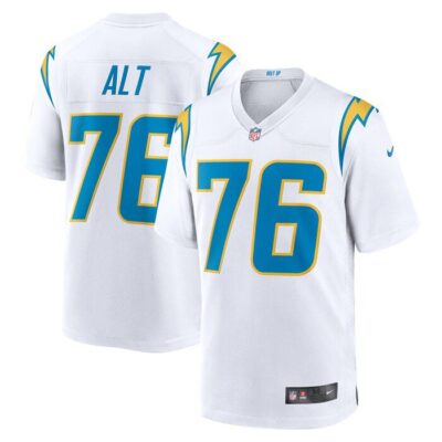 Joe Alt Los Angeles Chargers 2024 NFL Draft First Round Pick Player Game Jersey - White