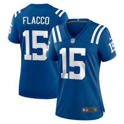 Joe Flacco Indianapolis Colts Women Game Jersey - Royal