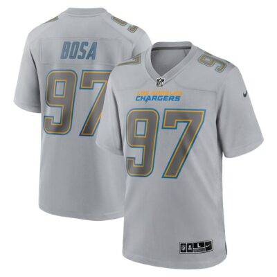 Joey Bosa Los Angeles Chargers Atmosphere Fashion Game Jersey - Gray