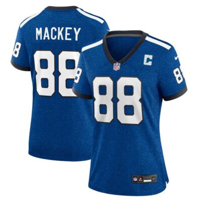 John Mackey Indianapolis Colts Women Indiana Nights Alternate Game Jersey - Royal