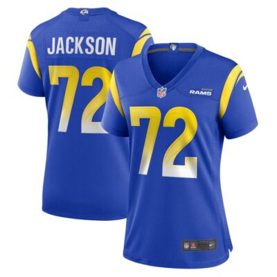 Jonah Jackson Los Angeles Rams Women Team Game Jersey - Royal