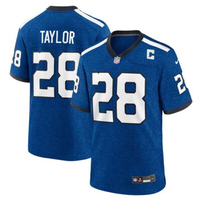 Jonathan Taylor Indianapolis Colts Indiana Nights Alternate Game Jersey - Royal