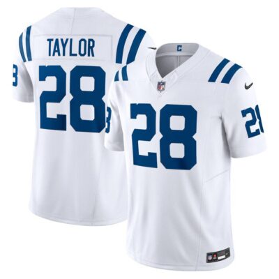 Jonathan Taylor Indianapolis Colts Vapor F.U.S.E. Limited Jersey - White