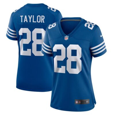 Jonathan Taylor Indianapolis Colts Women Game Player Jersey - Royal