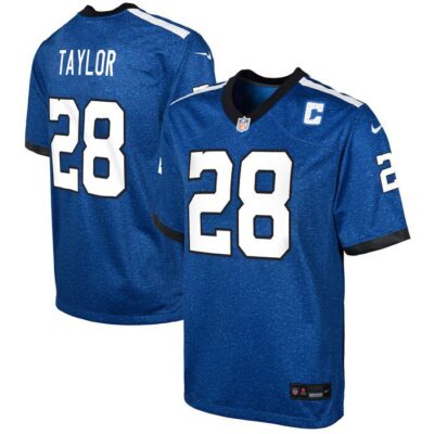 Jonathan Taylor Indianapolis Colts Youth Game Jersey - Blue