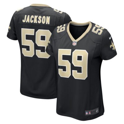 Jordan Jackson New Orleans Saints Women Game Player Jersey - Black