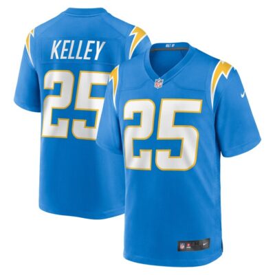 Joshua Kelley Los Angeles Chargers Game Jersey - Powder Blue