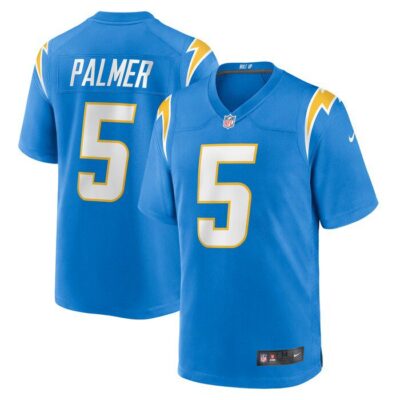 Joshua Palmer Los Angeles Chargers Game Player Jersey - Powder Blue