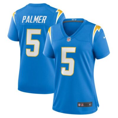 Joshua Palmer Los Angeles Chargers Women Game Player Jersey - Powder Blue