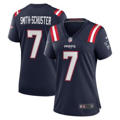 JuJu Smith-Schuster New England Patriots Women Game Player Jersey - Navy