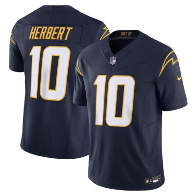 Justin Herbert Los Angeles Chargers Vapor F.U.S.E. Limited Jersey - Navy