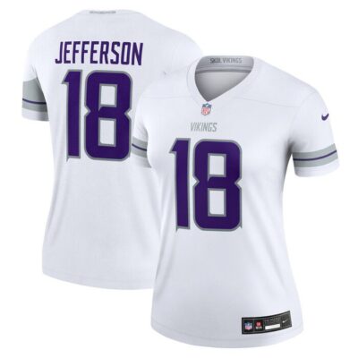 Justin Jefferson Minnesota Vikings Women Alternate Legend Jersey - White