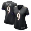 Justin Tucker Baltimore Ravens Women Game Jersey - Black