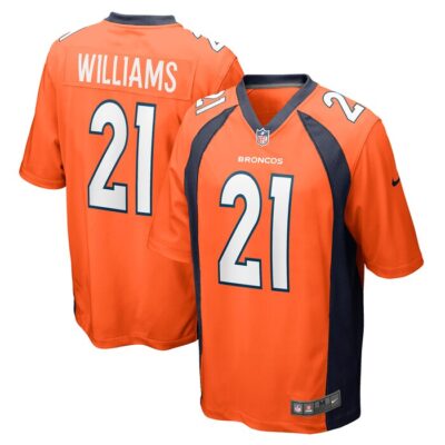 K'Waun Williams Denver Broncos Game Jersey - Orange