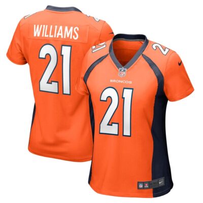 K'Waun Williams Denver Broncos Women Game Jersey - Orange