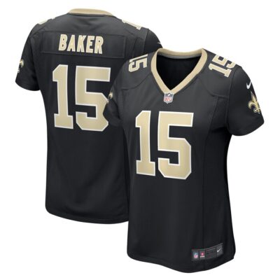 Kawaan Baker New Orleans Saints Women Game Player Jersey - Black