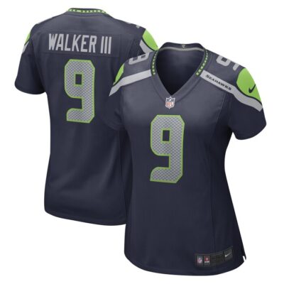 Kenneth Walker III Seattle Seahawks Women Player Jersey - Navy