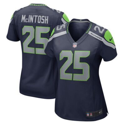 Kenny McIntosh Seattle Seahawks Women Game Jersey - College Navy