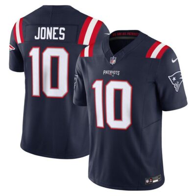 Mac Jones New England Patriots Vapor F.U.S.E. Limited Jersey - Navy