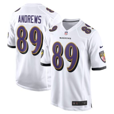 Mark Andrews Baltimore Ravens Game Jersey - White