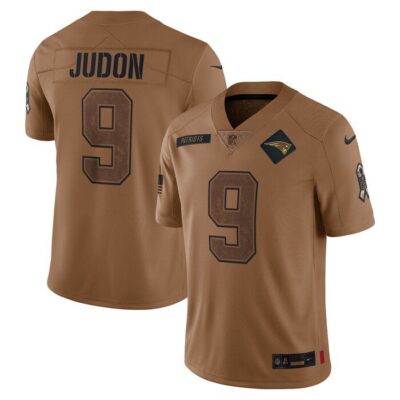 Matthew Judon New England Patriots 2023 Salute To Service Limited Jersey - Brown